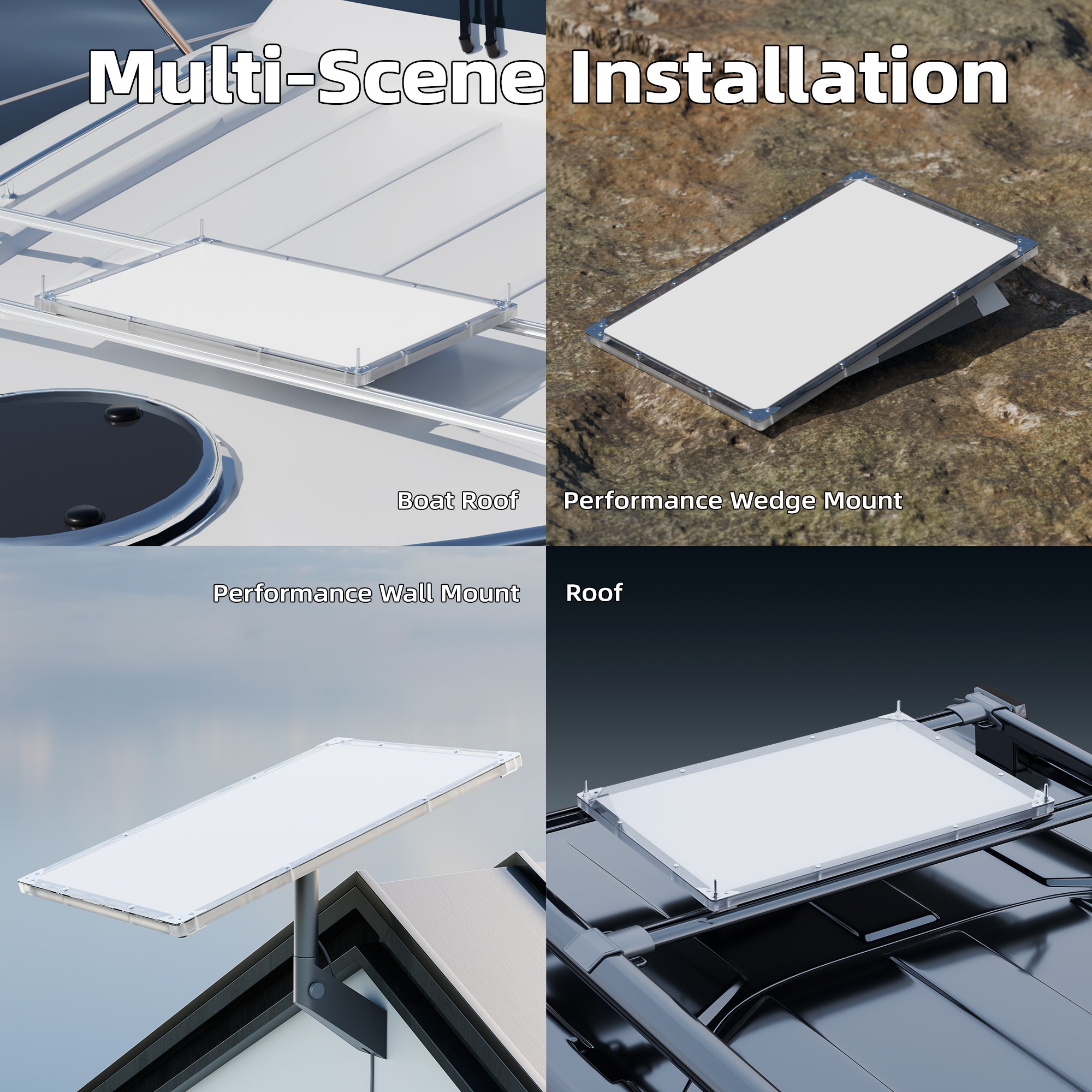 Bolt-On Mechanical System vs. Magnetic/Suction: Extreme Stability, Eliminates Vibration for Immovable Dish.