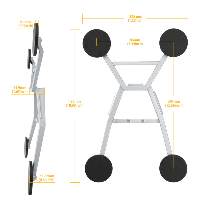 Scratch-Free Rubber-Coated Magnetic Base, UV-Resistant and Protects Vehicle Paint from Damage.