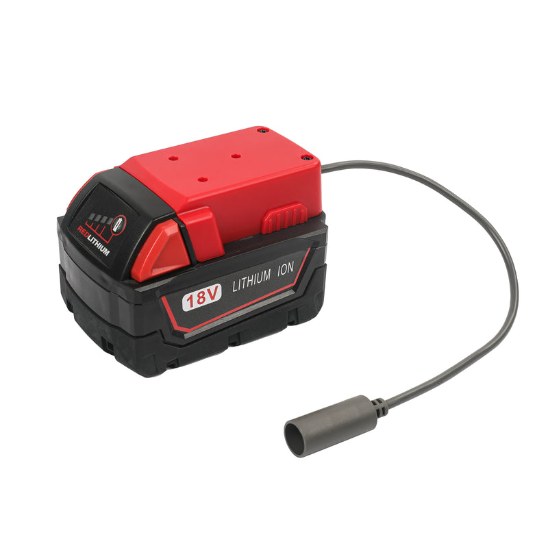 Smart-Chip Regulates Voltage & Provides Low-Voltage Cutoff to Protect M18 Batteries and Ensure Stable Power.