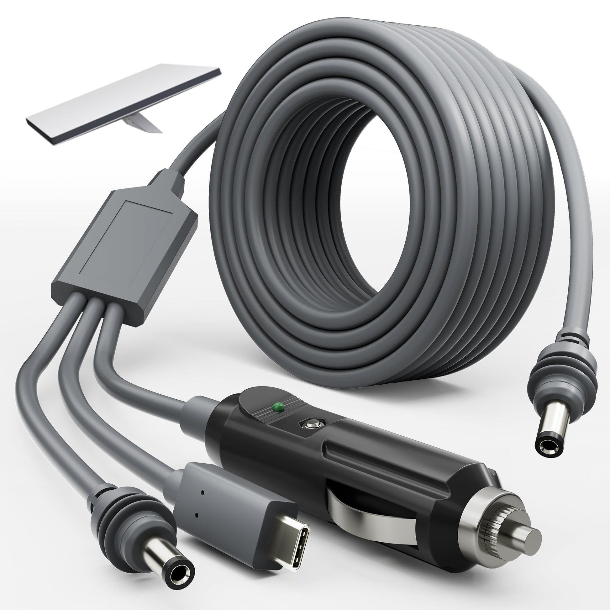Starlink Mini 3-in-1 DC Power Kit, with Car Plug & USB-C Adapter, Modular Power System.
