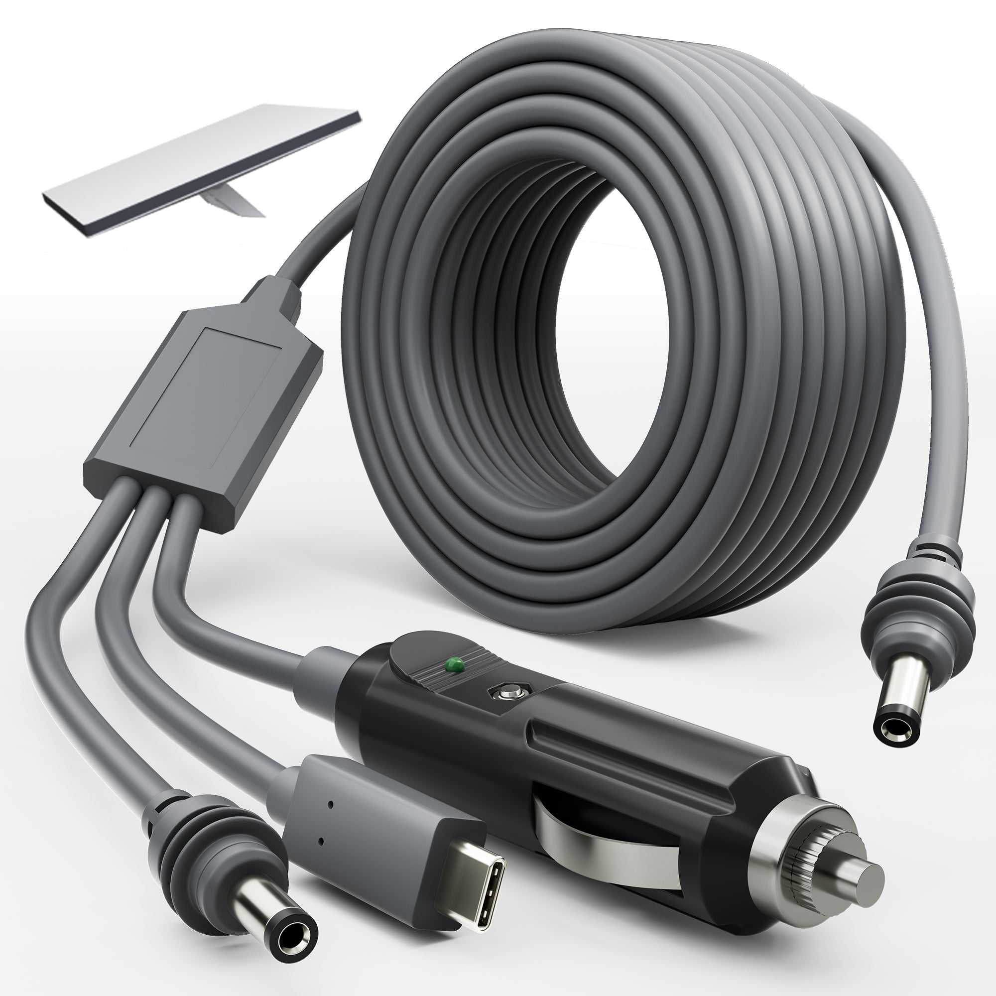 Starlink Mini 3-in-1 DC Power Kit, with Car Plug & USB-C Adapter, Modular Power System.