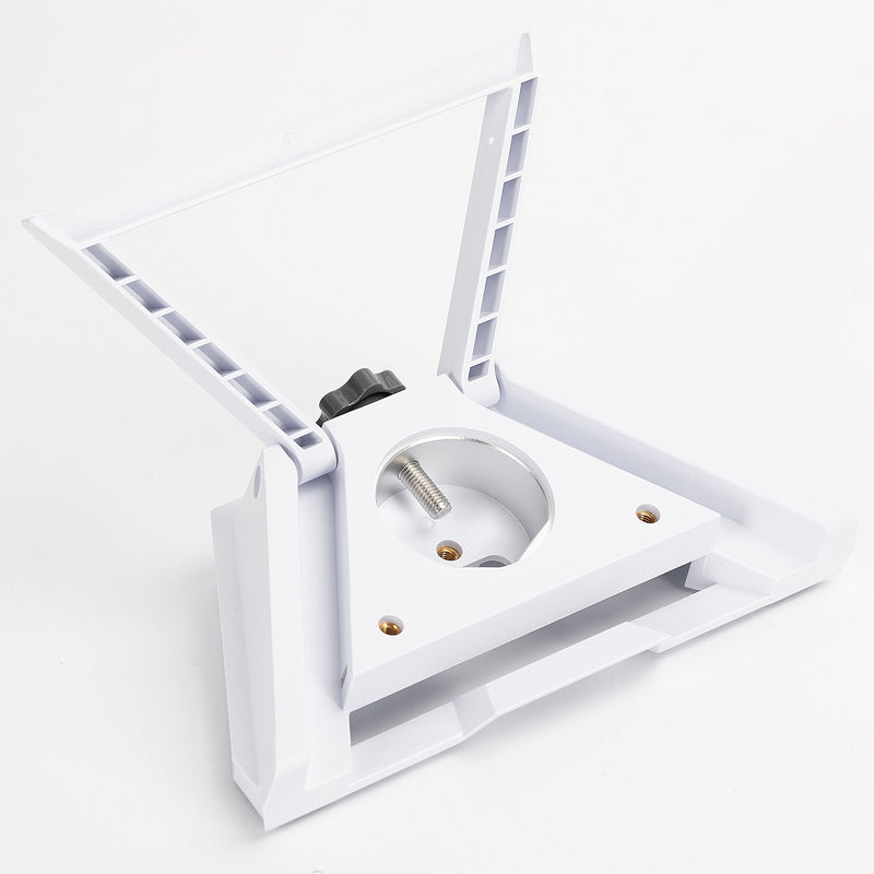 Quickly Deploy Starlink Mini via 3-in-1 Mount on Camp Table or Roof, Creating a Minimalist Mobile Workspace.