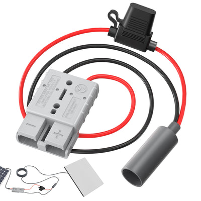 Anderson SB50 to DC Power Cable Compatible with Starlink Mini, 10A Fuse