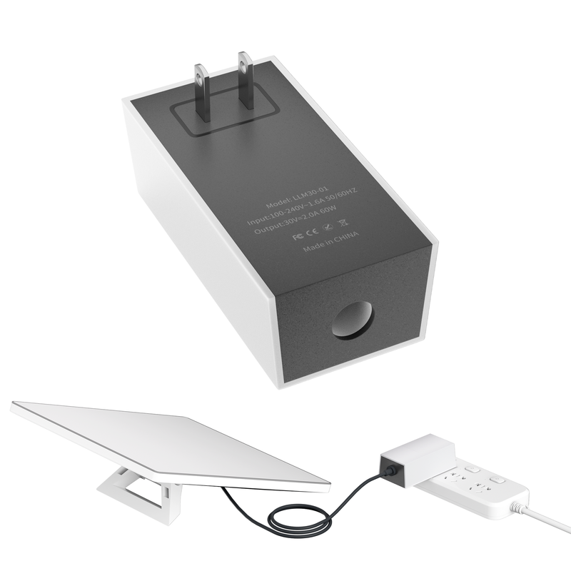 Starlink Mini 60W AC Power Adapter, Global Voltage, Ultra-Compact, Designed for Travel.