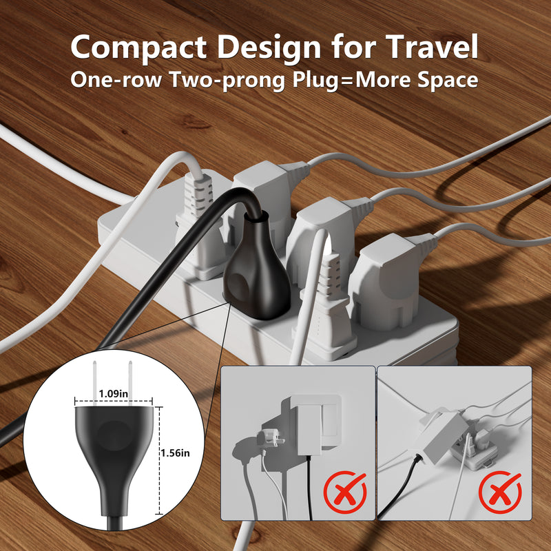 Home Office/Rental: Adapter Powers Mini for a Clean, Efficient, and Clutter-Free Desktop Setup.