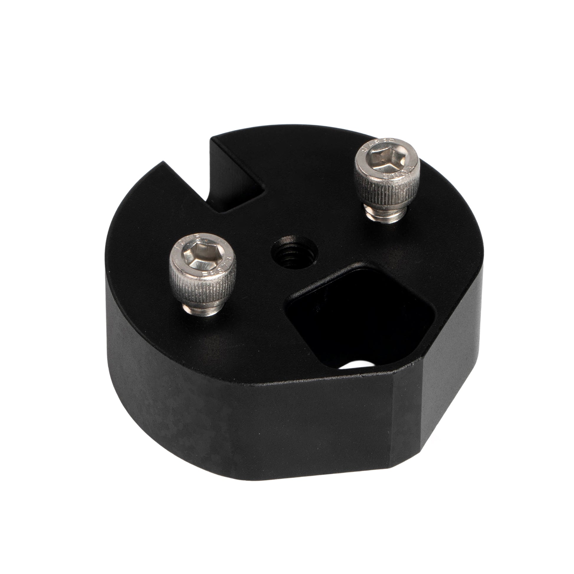 Exclusive 3-Hole Base for Direct Screw-On Mounting to Flat Surfaces, Walls, or Custom Brackets.