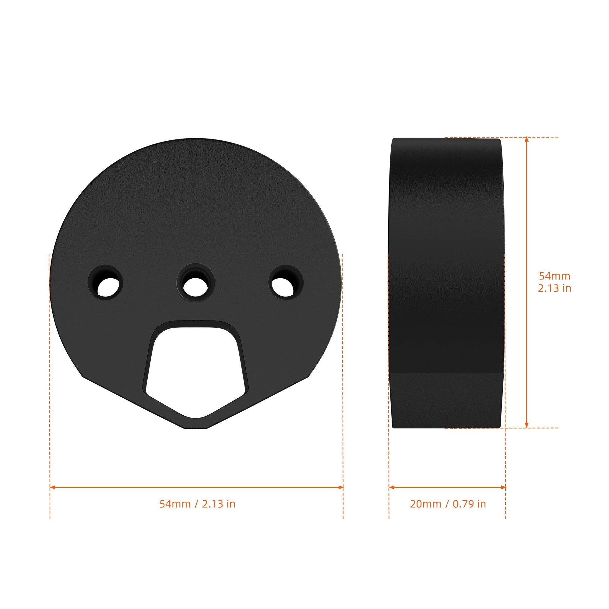 Aviation-Grade Aluminum Alloy with Anodized Finish, Rust-Resistant and Durable vs Plastic.
