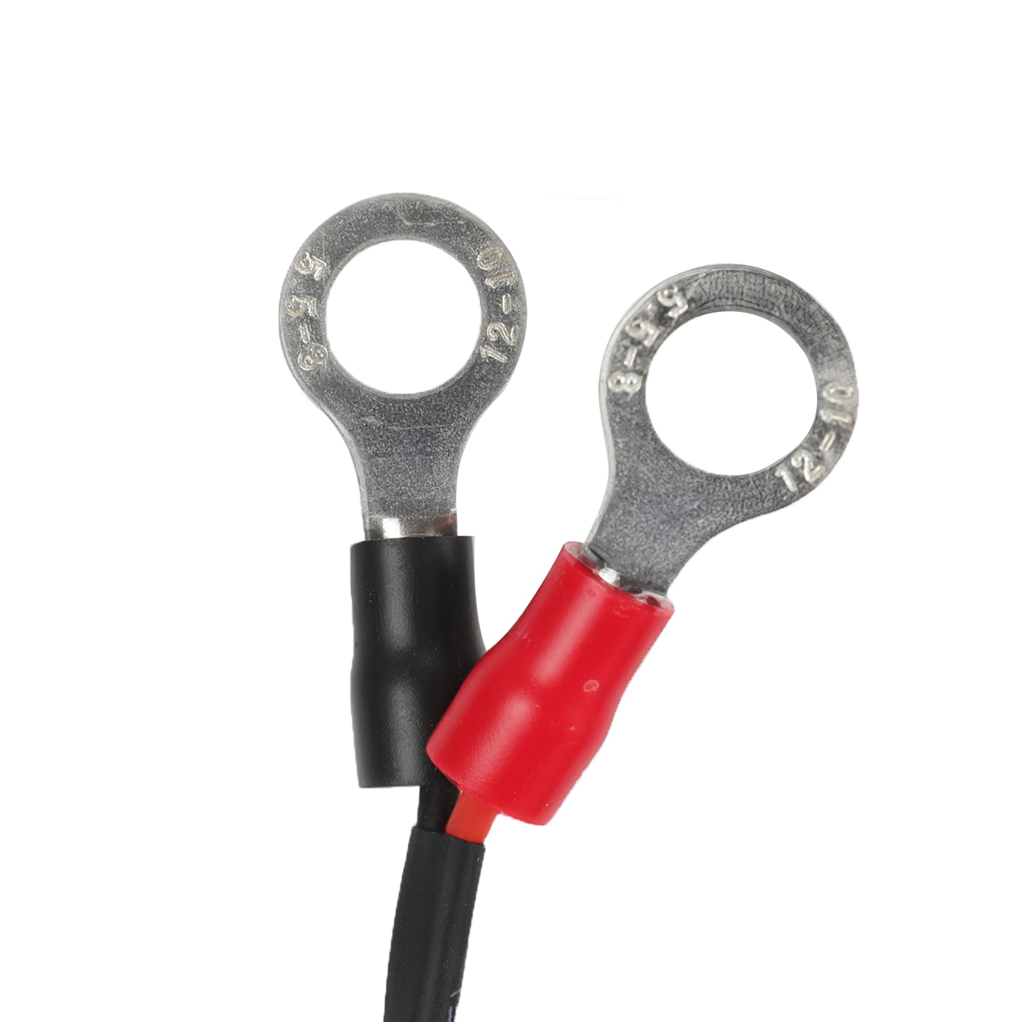 3.28ft O-Ring Battery Cable for Direct, Low-Loss Connection to Vehicle Battery, Maximizing Power Efficiency.