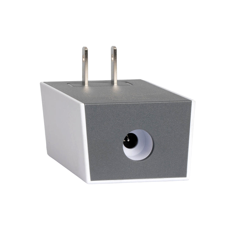 Versatile Interface Connects to Wall Outlet or Portable Power Station for Reliable Off-Grid/Home Use.