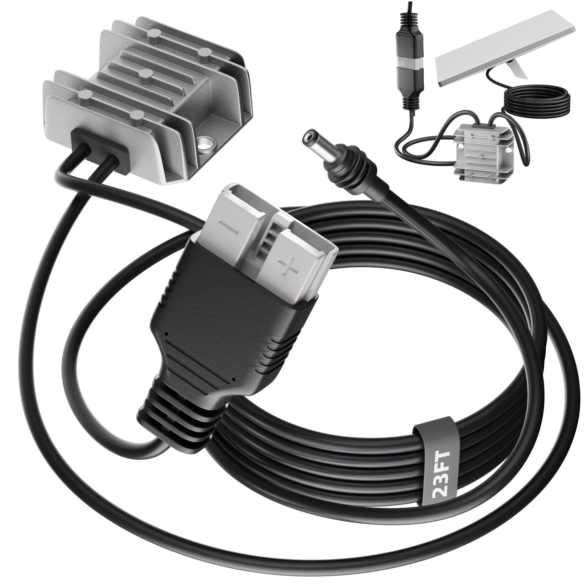Starlink Mini Anderson DC Power Adapter, IP68 Waterproof Regulator, 7m Cable, for Marine & Extreme Off-Road.