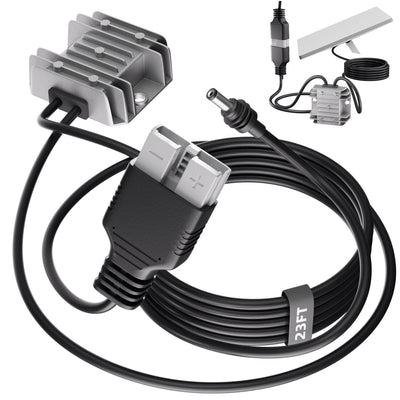 12V/24V to 30V DC Adapter Compatible with Starlink Mini, 23FT