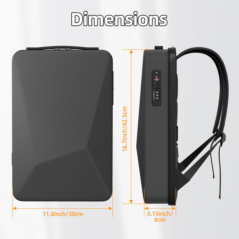 Custom Interior with Dedicated Compartments for Starlink Mini Dish, Power Supply, Cables, and Power Bank.