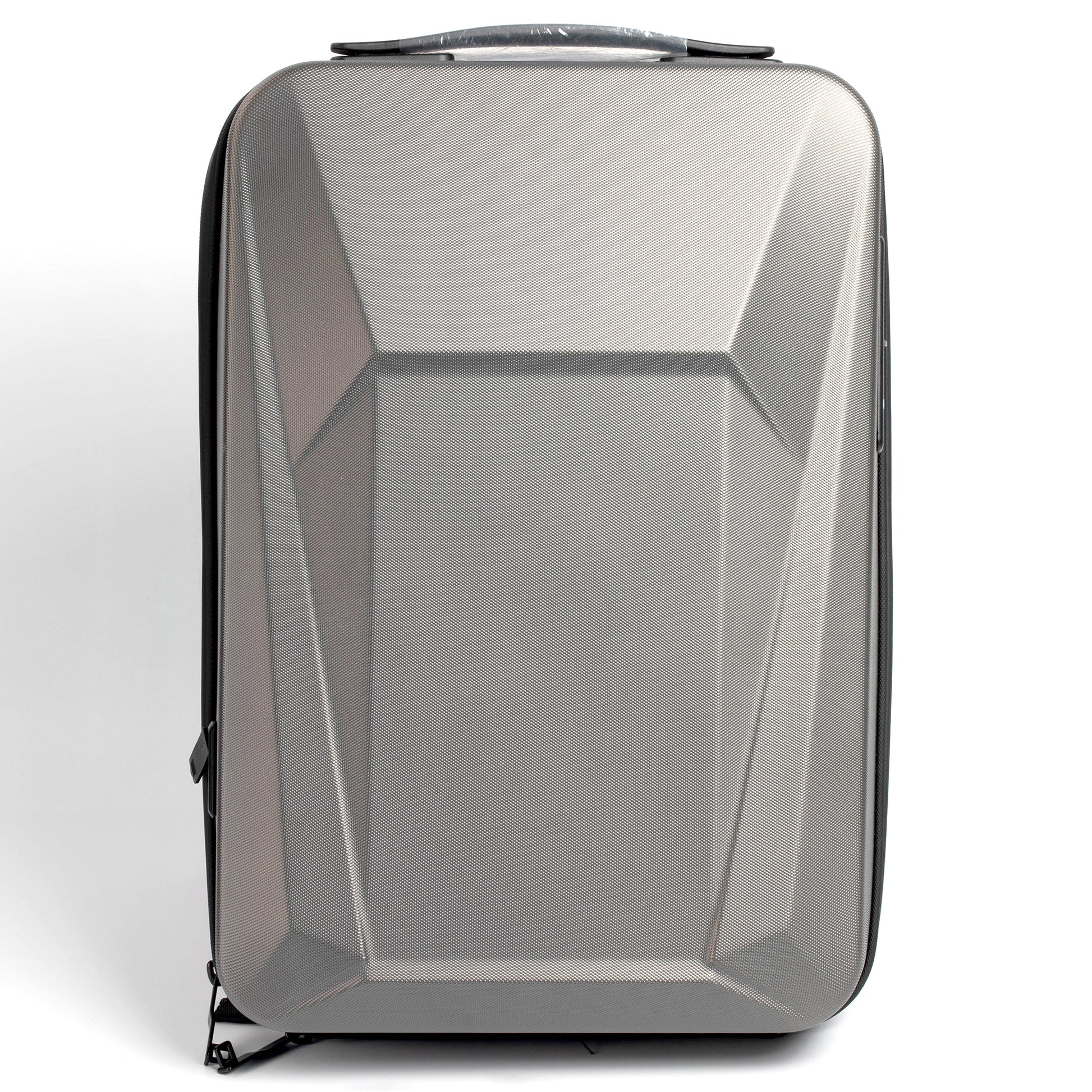 Digital Nomad Using Backpack at Airport/In Travel, Integrating Security, Charging, and Portability for Mobile Work.