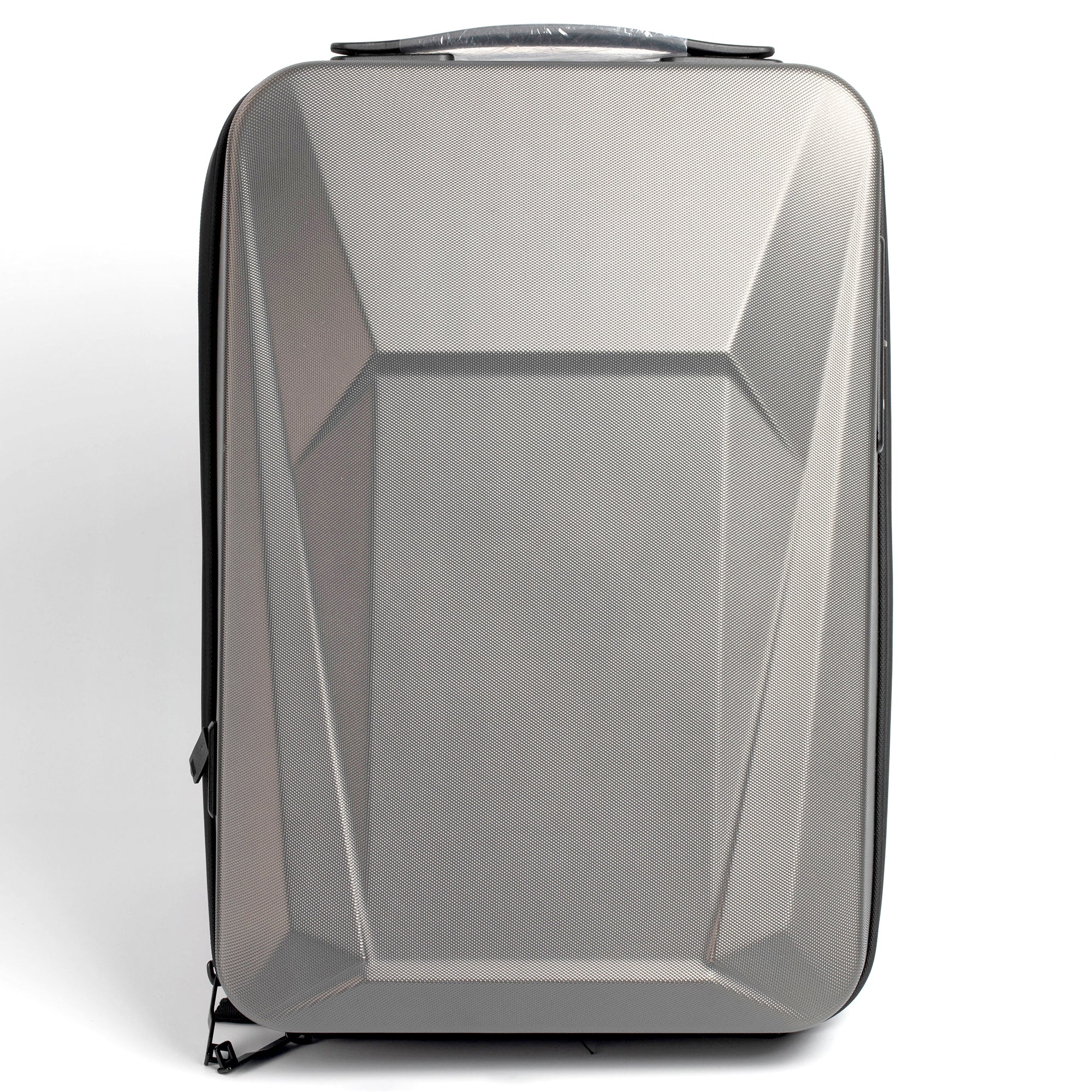Digital Nomad Using Backpack at Airport/In Travel, Integrating Security, Charging, and Portability for Mobile Work.