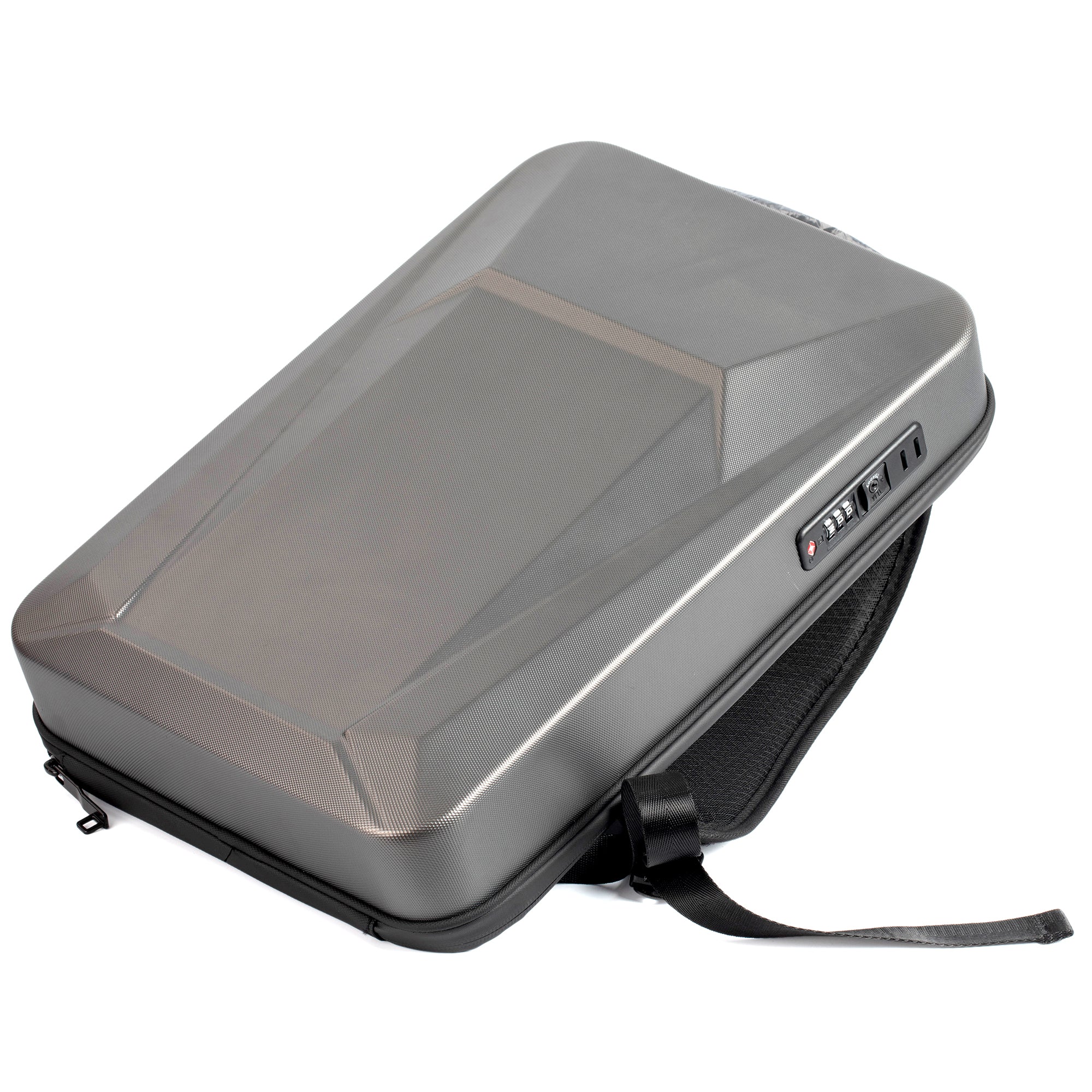 Reinforced Polycarbonate Hard-Shell Armor Provides Rigid Shield Against Impacts, Drops, and Crush.