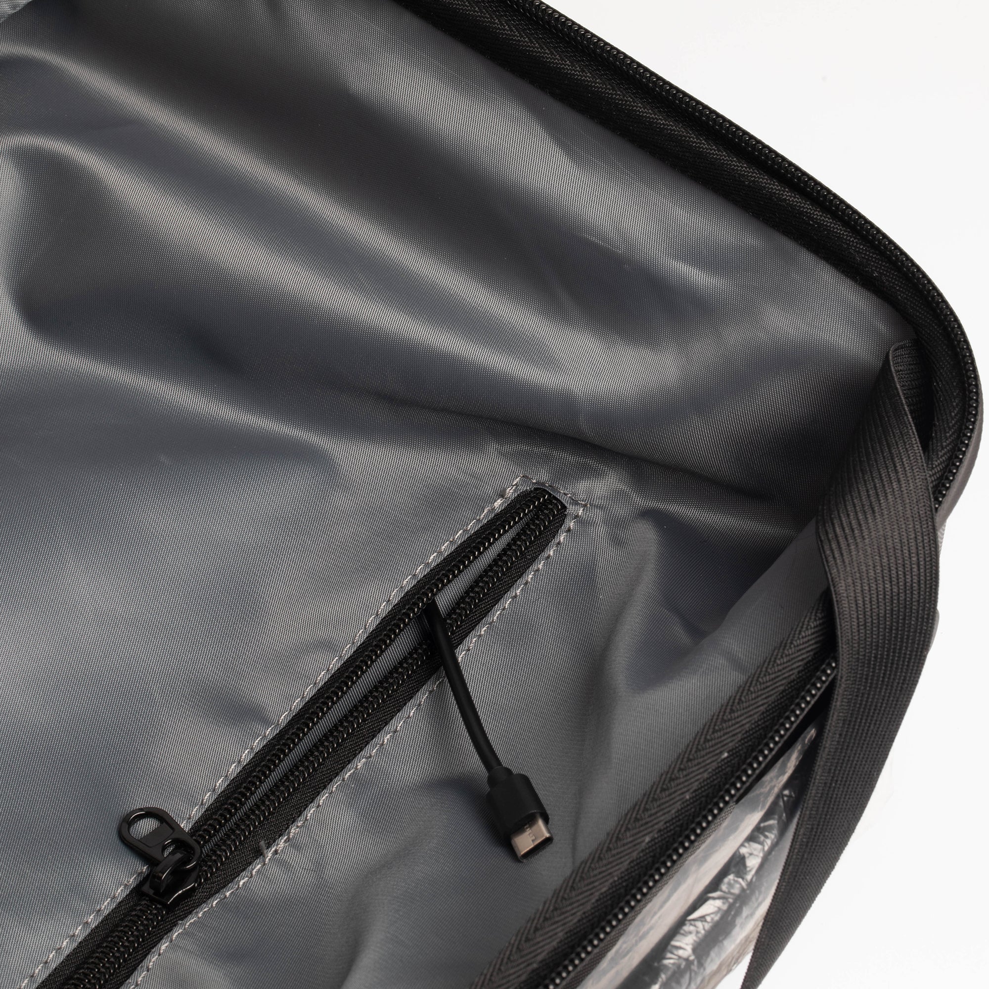 Splash-Resistant Shell and Sealed Zippers Keep Kit Dry in Light Rain or Accidental Spills.