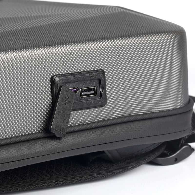 Integrated TSA-Approved Combination Lock Secures High-Value Gear During Flights and Transit.