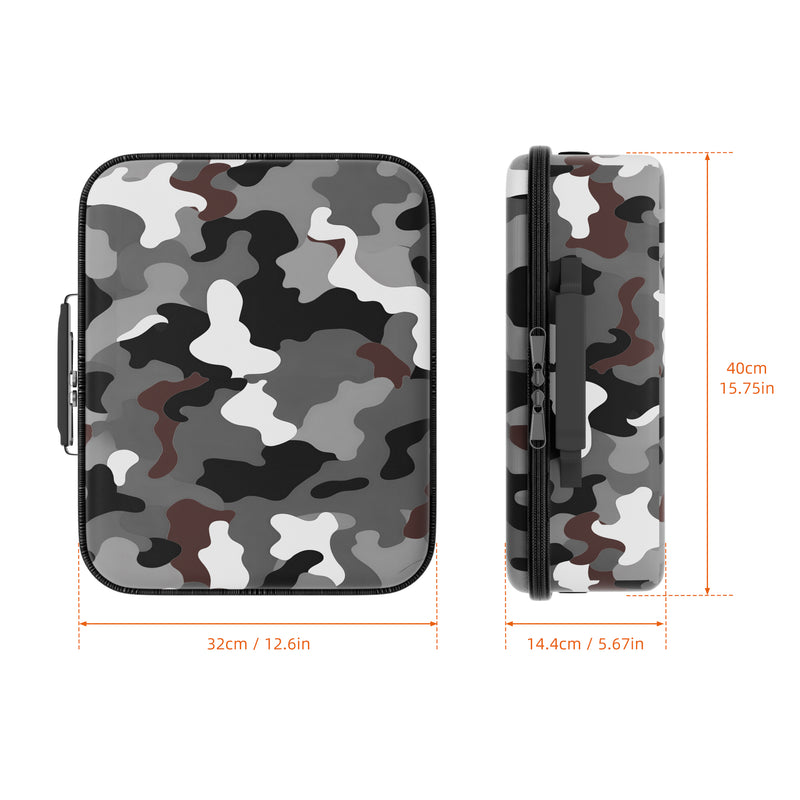Tactical Camouflage EVA Shell Blends into Nature, Providing Impact-Resistant Protection for Overlanding.