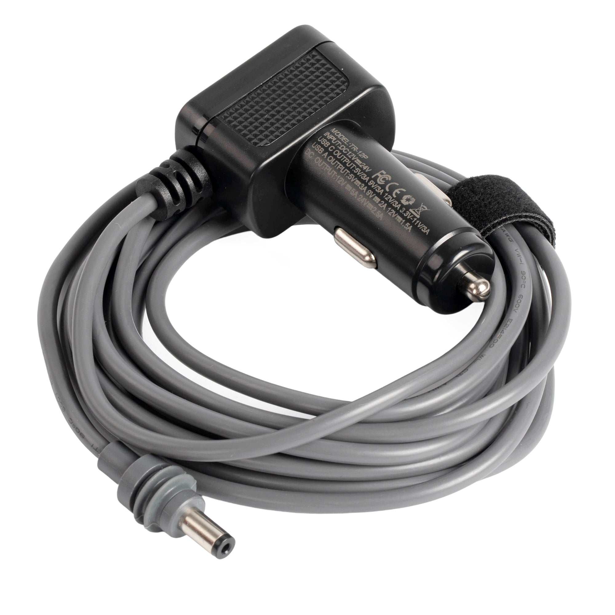 3m 19AWG High-Capacity Cable for Flexible, Stable Routing in Vehicle to Power Remote Dish.