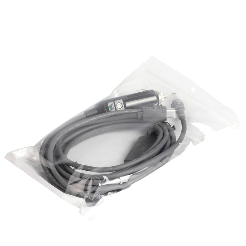 15A Replaceable Fuse and Heat-Resistant Bakelite Housing in Car Plug for Surge Protection.