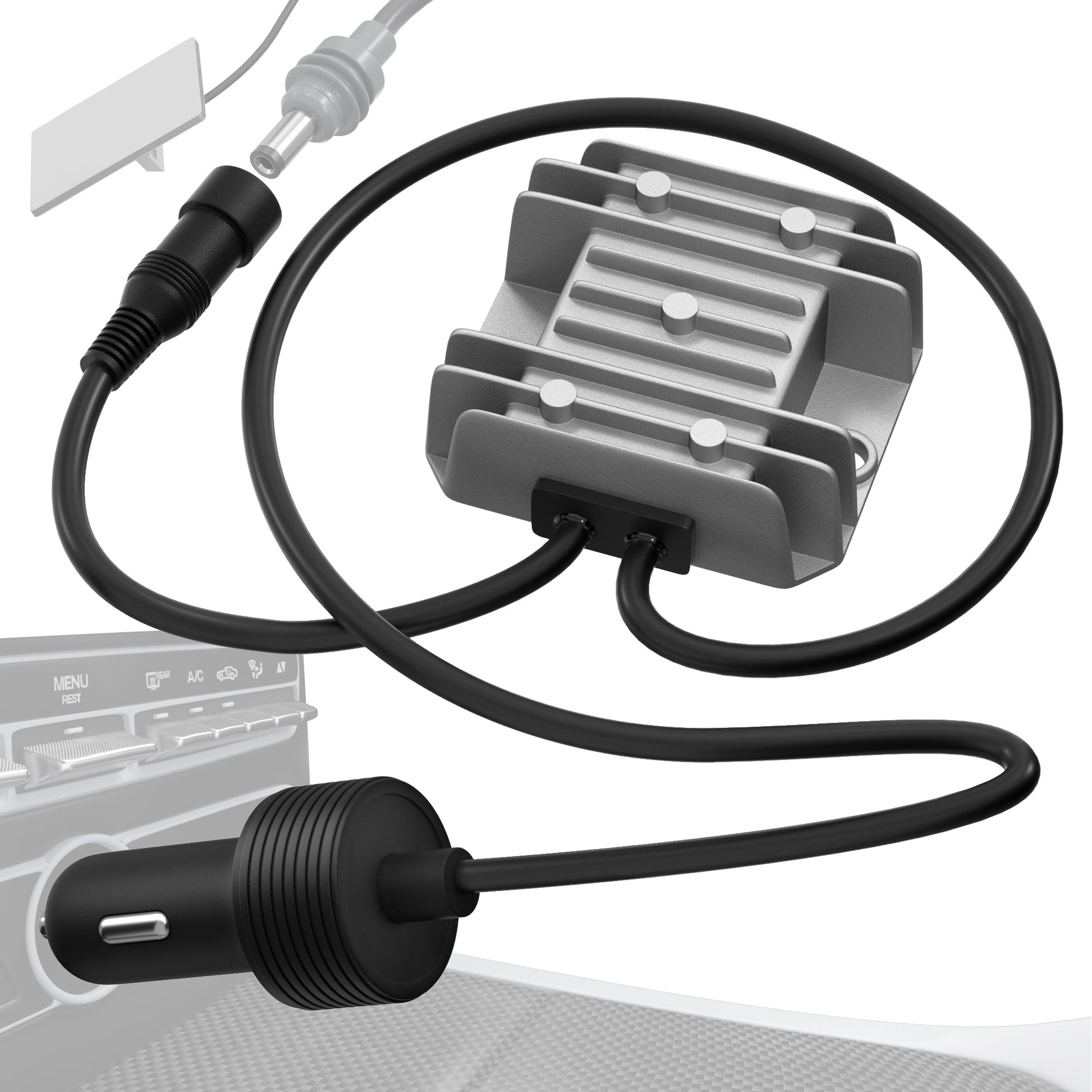 Starlink Mini Car Step-Up Converter, 10-28V to 30V, Active Voltage Stabilizer, Plug-and-Play.