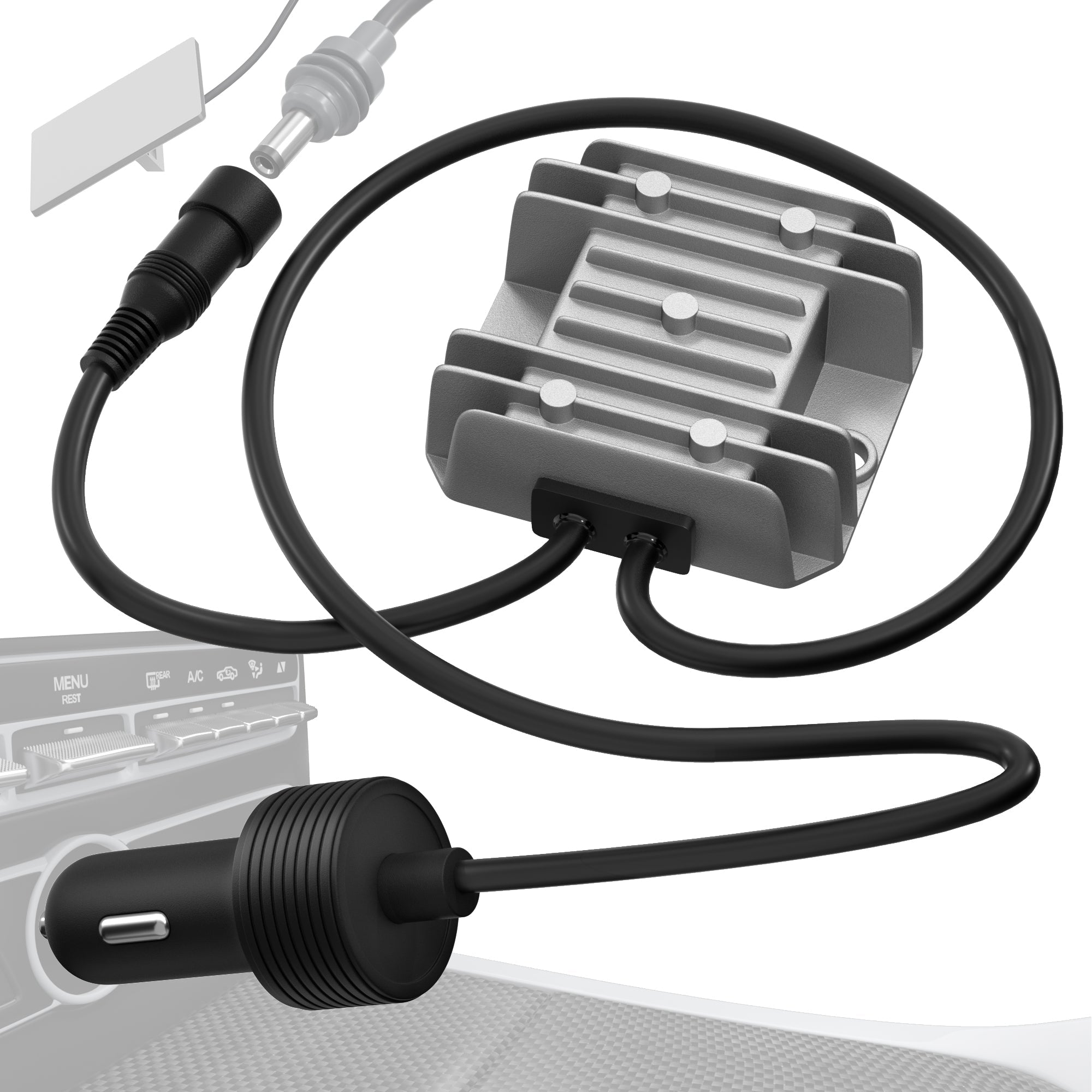 Starlink Mini Car Step-Up Converter, 10-28V to 30V, Active Voltage Stabilizer, Plug-and-Play.