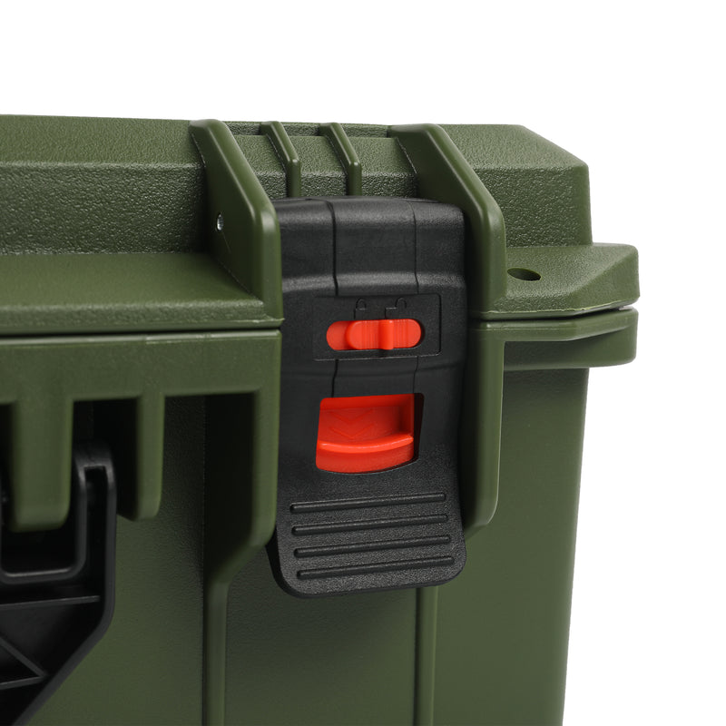Heavy-Duty Dual Latches, Reinforced Handles, and Padlock Holes for Expedition-Grade Security.