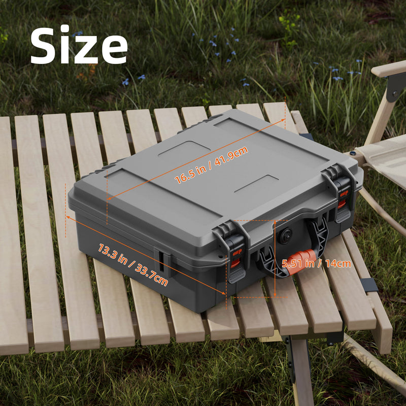 Remote Site: Retrieving a Ready-to-Use, Undamaged Starlink Mini from the Protective Case.