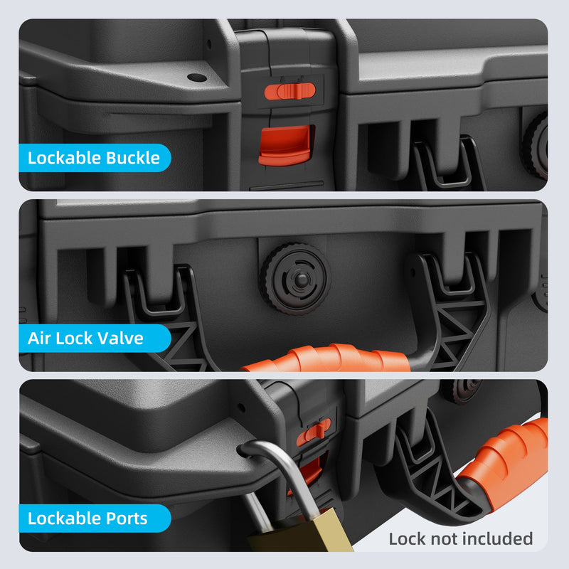 Fleet/Event Support: Multiple Cases Stacked in Support Vehicle for Secure Transport of Multiple Mini Kits.