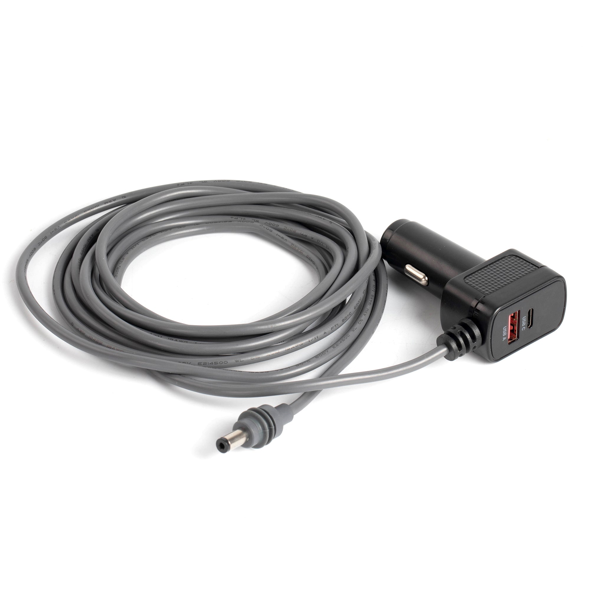 3-in-1 Hub: Powers Mini via DC While Fast-Charging Phone/Tablet via USB-C (PD) & USB-A (QC).