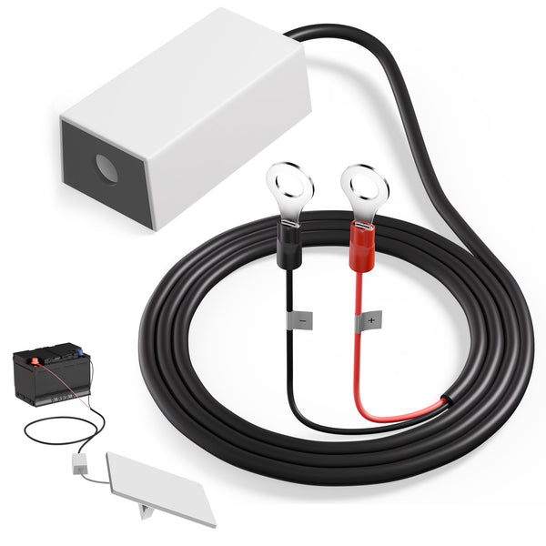 Starlink Mini DC Power Converter, 12V/24V to 36V, O-Ring Terminal Direct-to-Battery, for Off-Grid Systems.