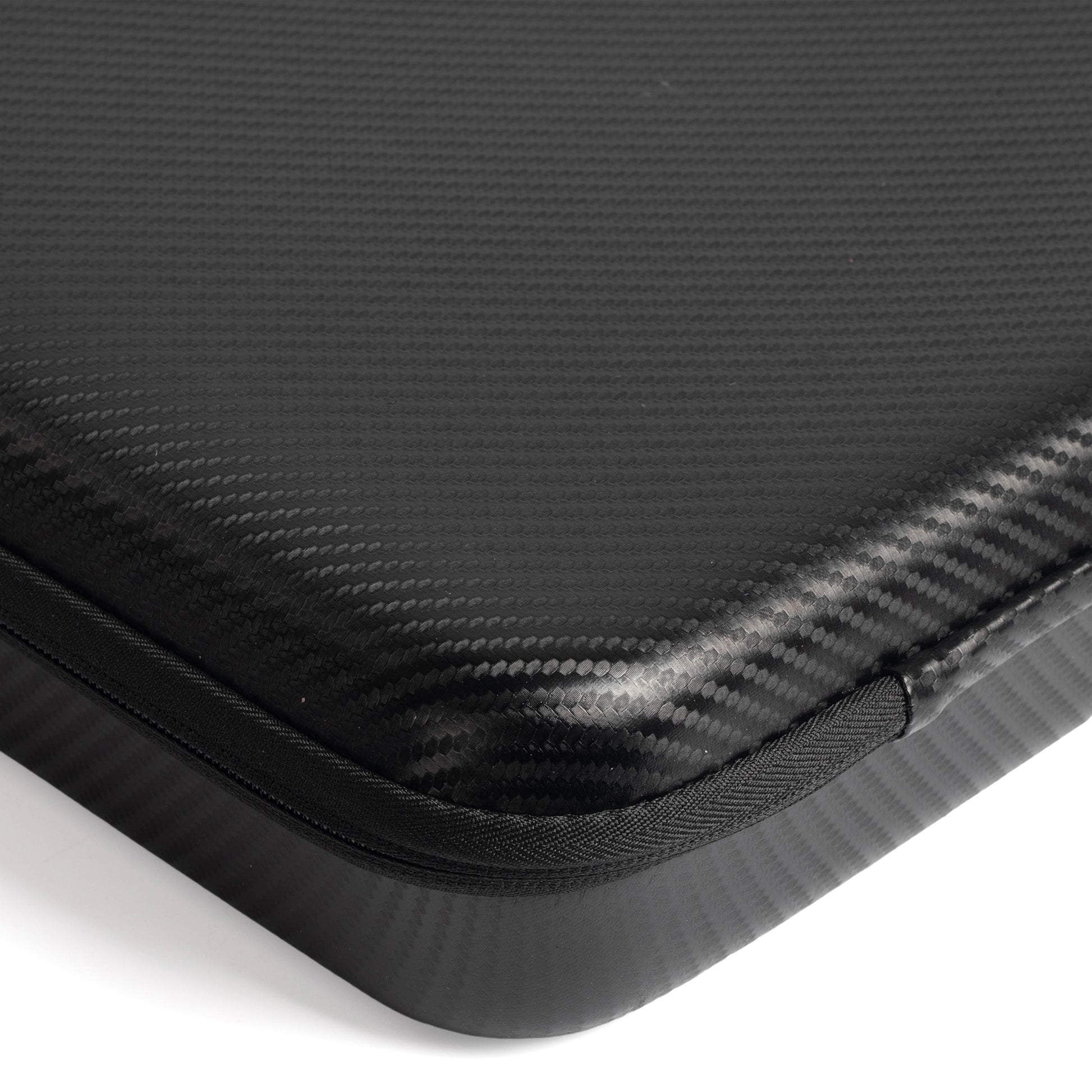 Integrated Internal Mesh Pocket for Neat Storage of Extra Adapters, Connectors, and Mounting Hardware.