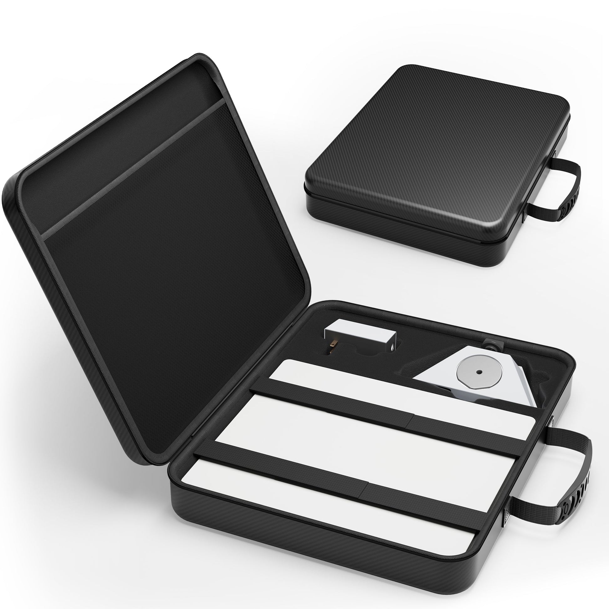 Starlink Mini EVA Travel Case, Lightweight, Water-Resistant Carbon Fiber Look, for Daily & Light Outdoor.