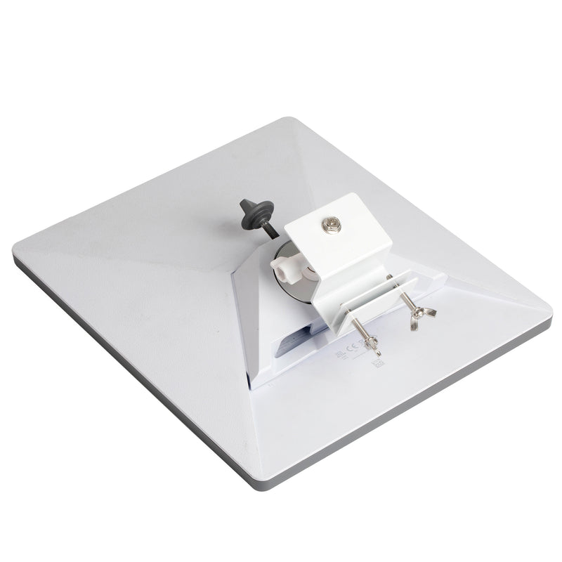 Mount on RV, Off-Grid Cabin, or House Eave to Elevate Dish Above Ground-Level Interference.