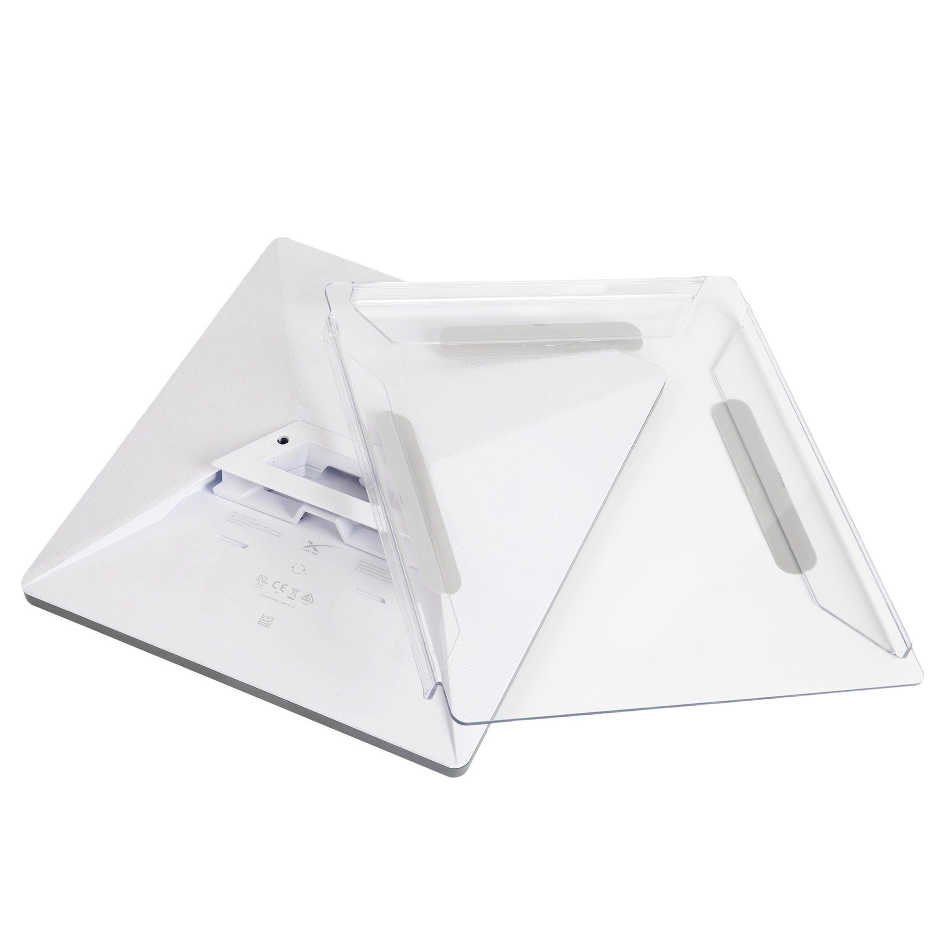 RF-Transparent Structure Diagram: 100% Signal Strength and Peak Speeds with Hardware Fully Enclosed.
