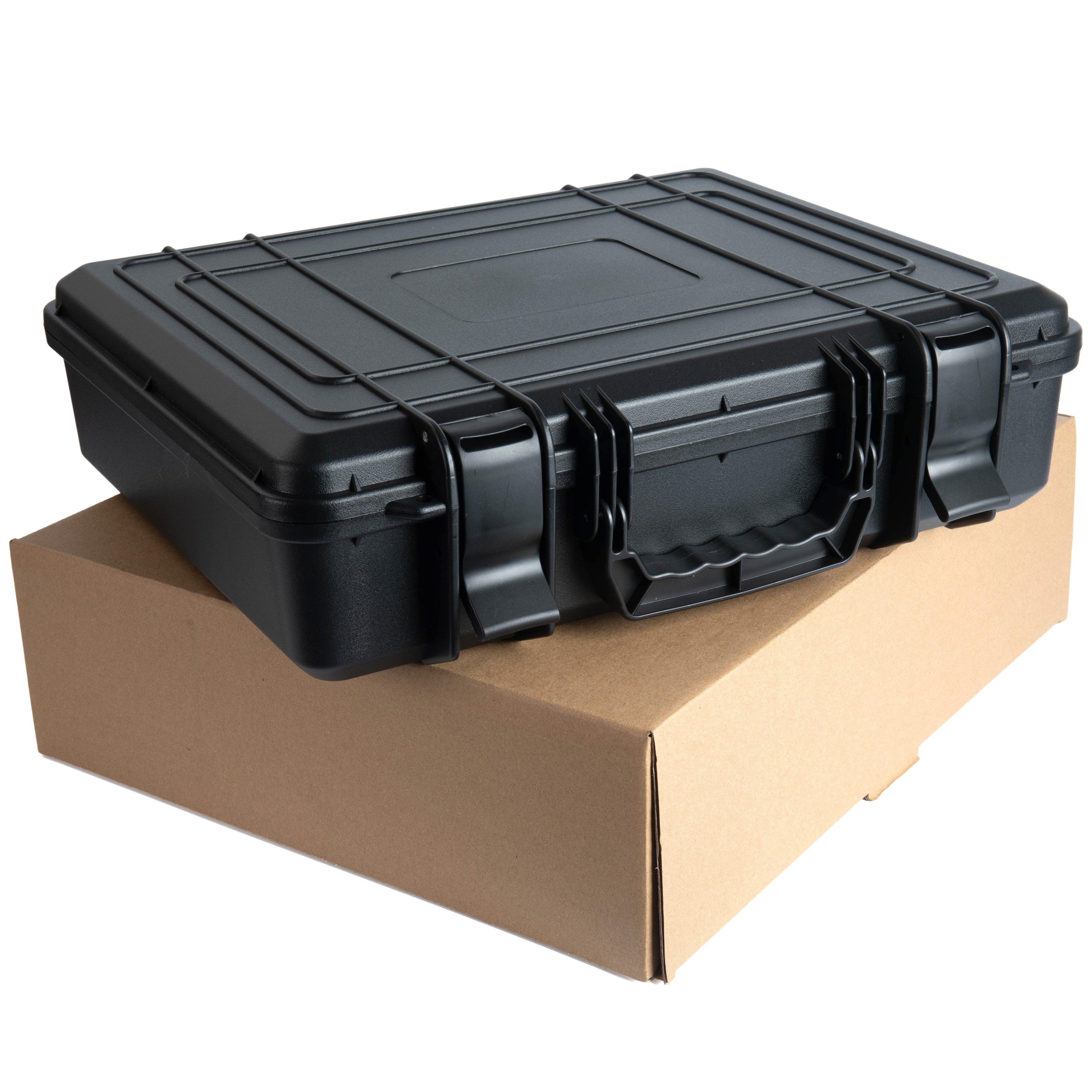 Starlink Mini Hard Case in Travel Scenario, Fits in Car Trunk or Carried Along, Ideal for Camping and Overlanding.