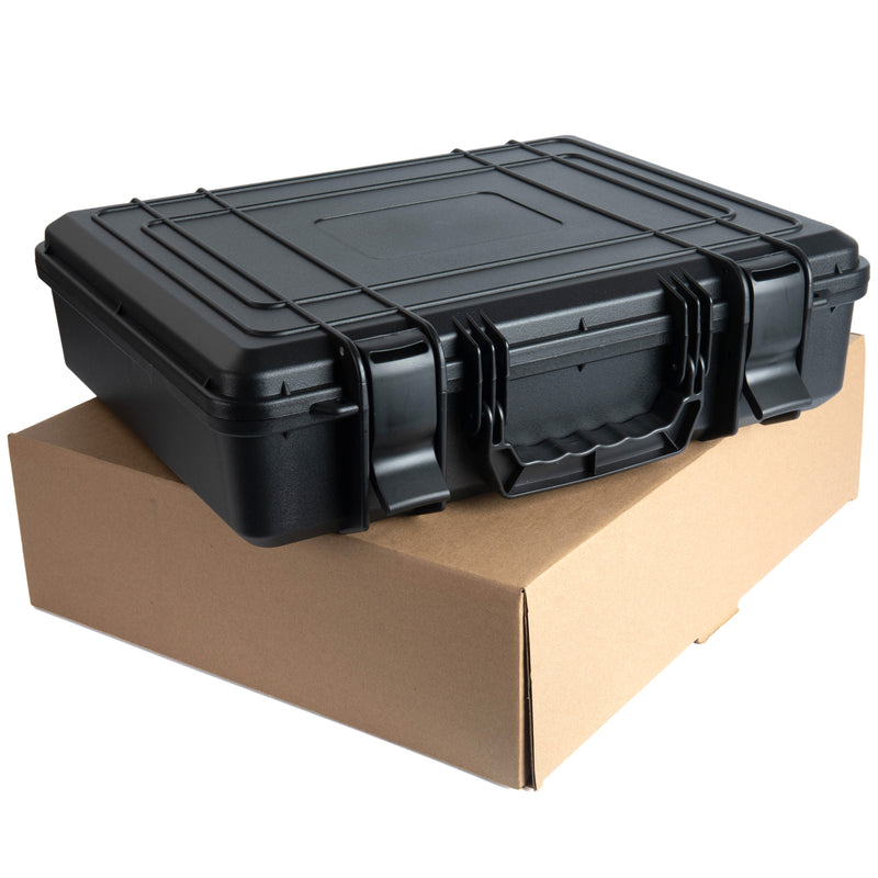 Starlink Mini Hard Case in Travel Scenario, Fits in Car Trunk or Carried Along, Ideal for Camping and Overlanding.