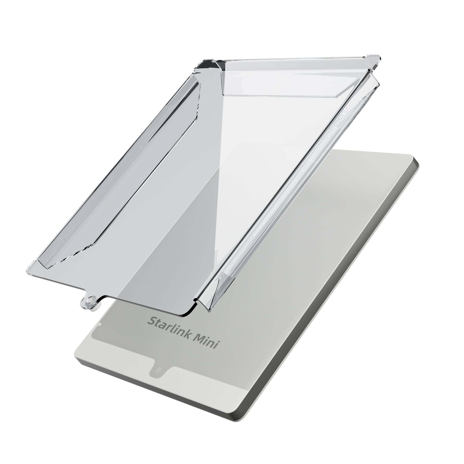 Starlink Mini HDPE Hard Protective Shell, Impact-Proof, Signal-Transparent, All-Weather, Quick-Install.