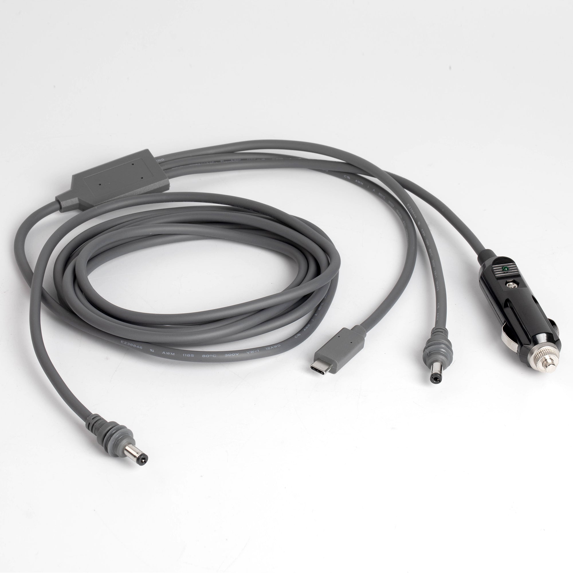 100W High-Efficiency Power with Ultra-Low Resistance 18AWG Copper, Zero Drop Even at 10m.