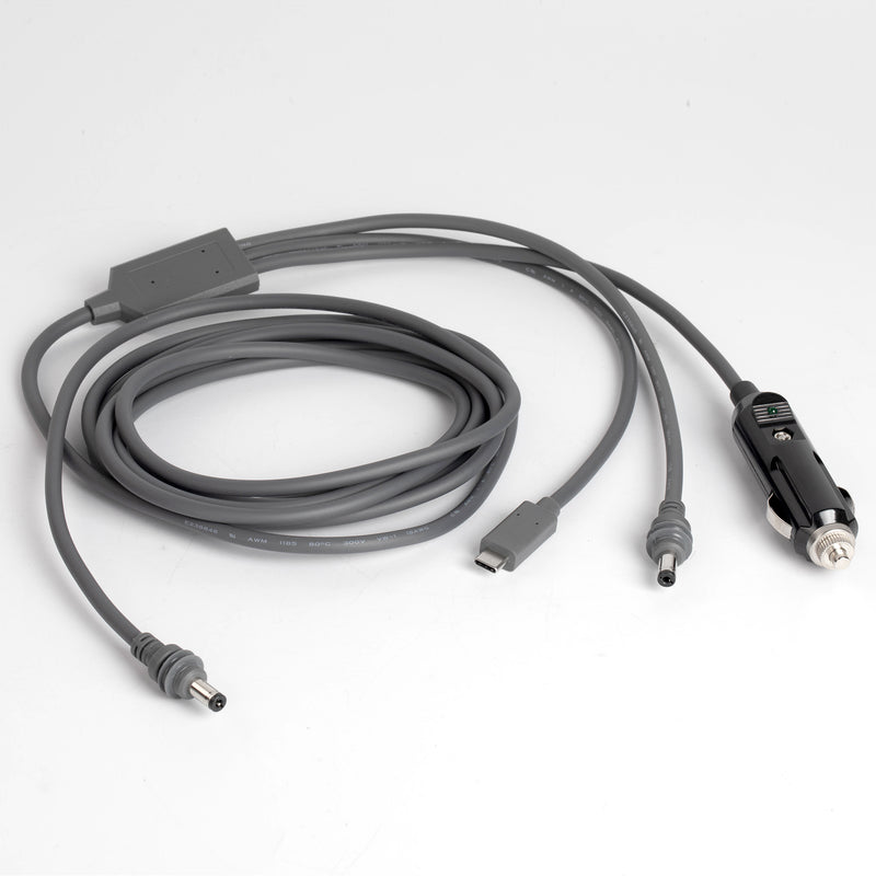100W High-Efficiency Power with Ultra-Low Resistance 18AWG Copper, Zero Drop Even at 10m.