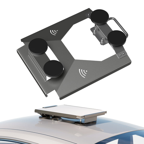 Multiple Super Neodymium Magnets with Reinforced Steel Backing, Exceptional Hold on Clean Ferrous Surfaces, Stable on Rough Roads.