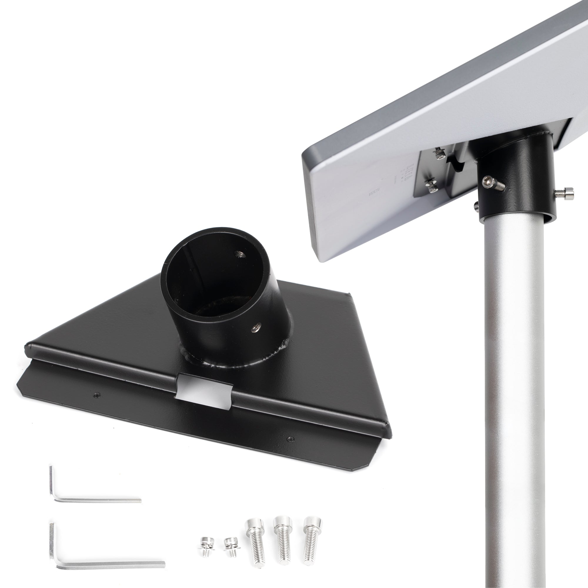 Starlink Mini Metal Pipe Adapter, Heavy-Duty Ferroalloy, for Poles up to 1.4", Stable Signal Boost.