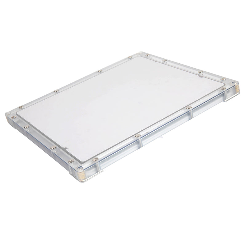 Hybrid Rigid Shield & Shock-Absorbent Base Protects Against High-Speed Wind and Vibrations.