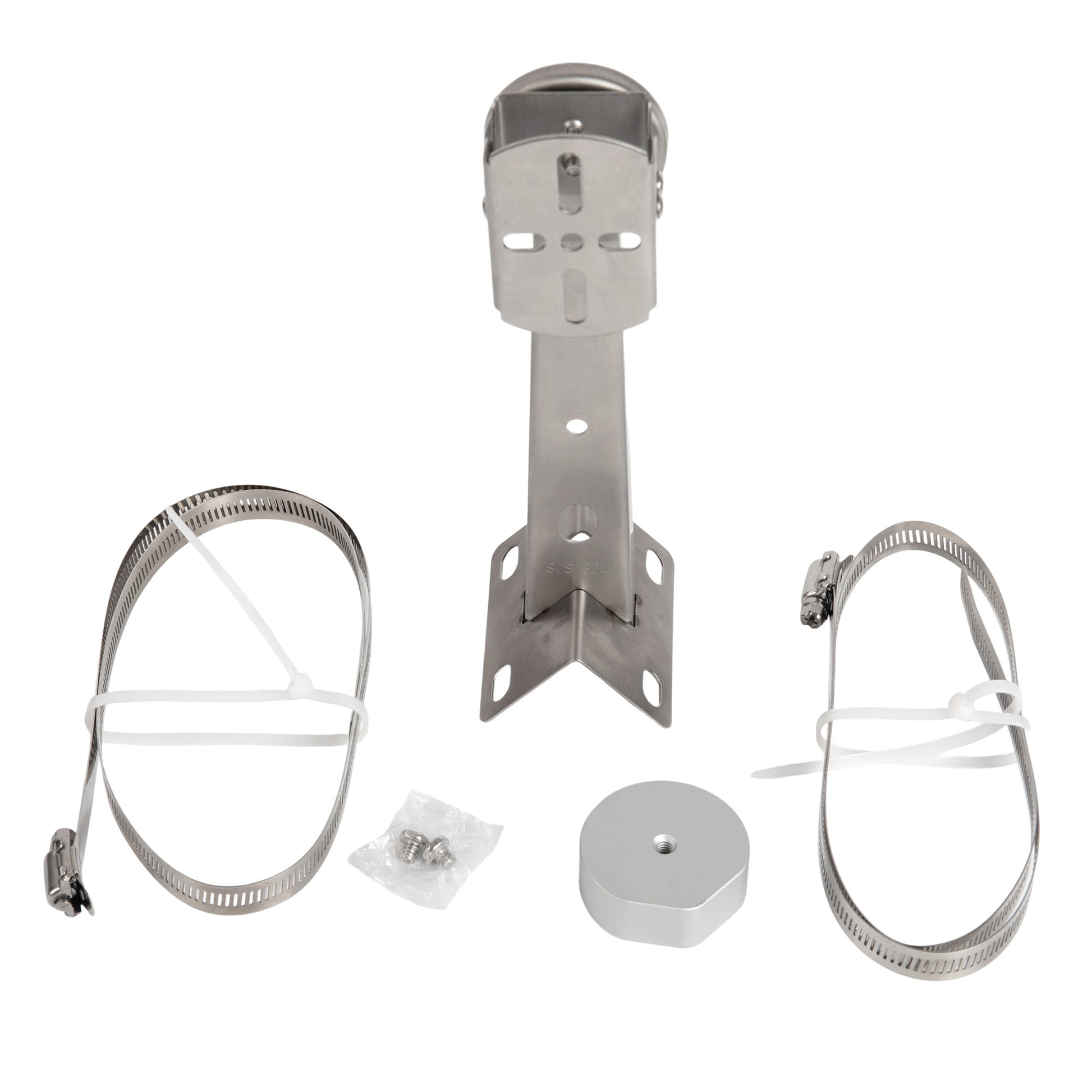 High-Strength, Corrosion-Resistant Stainless Steel Withstands Salt Spray, Humidity, and UV for Permanent Outdoor Use.