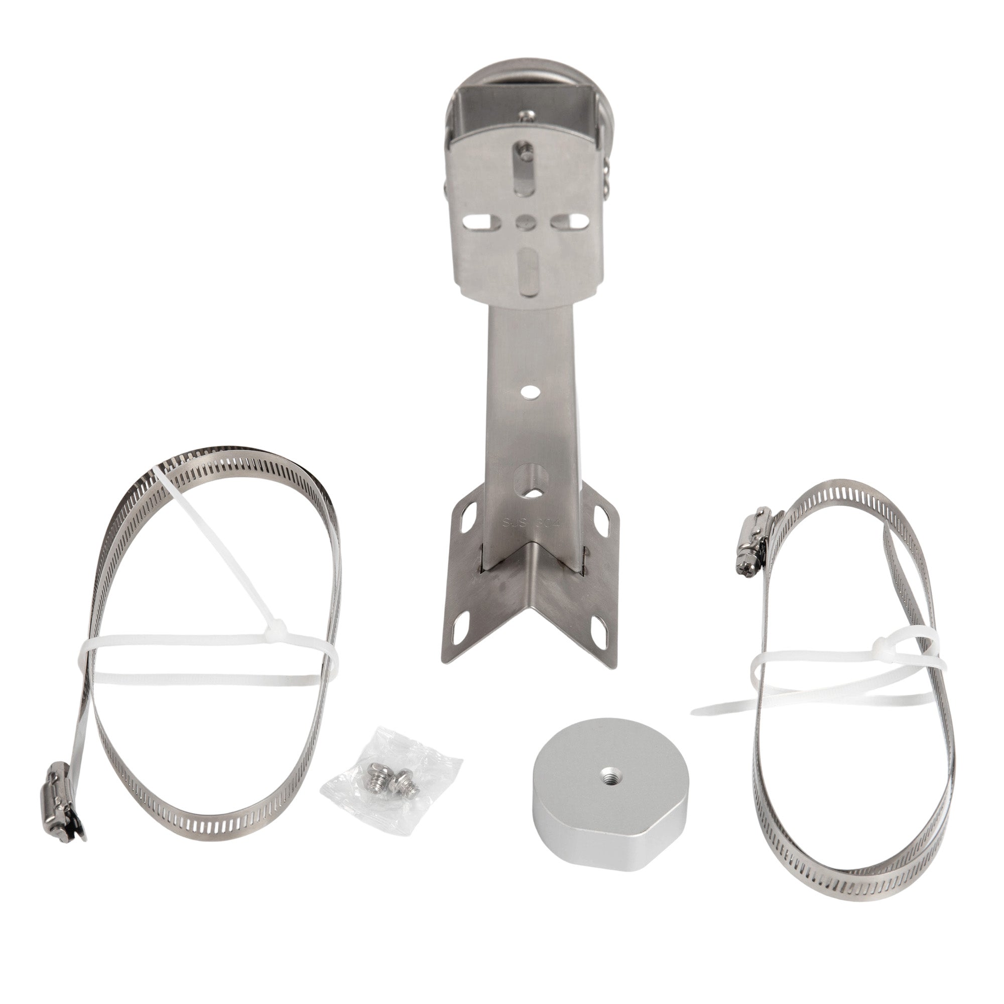 High-Strength, Corrosion-Resistant Stainless Steel Withstands Salt Spray, Humidity, and UV for Permanent Outdoor Use.