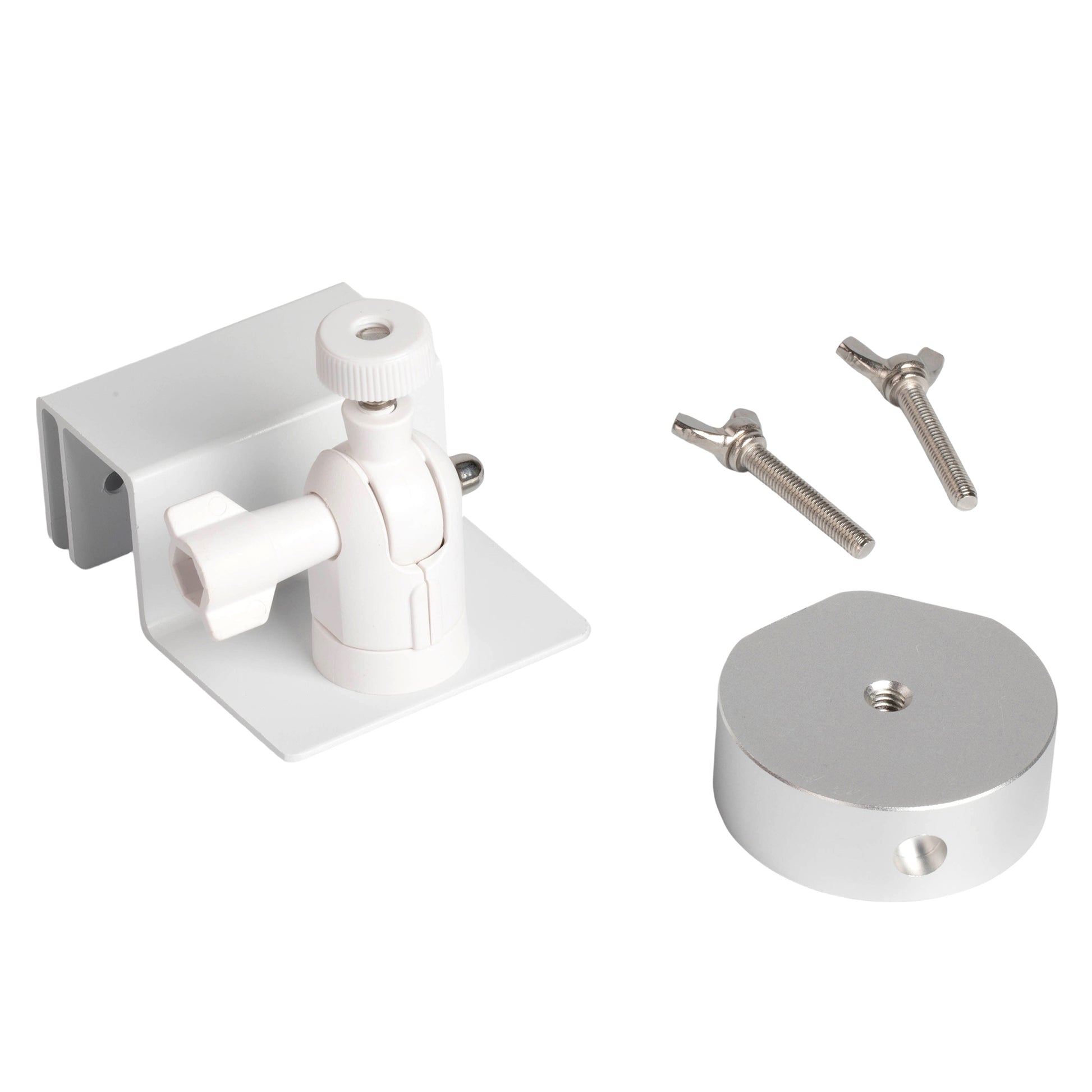 High-Tension Thumb Screws Clamp onto Gutters/Eaves, No Drilling, Zero Damage to Property.