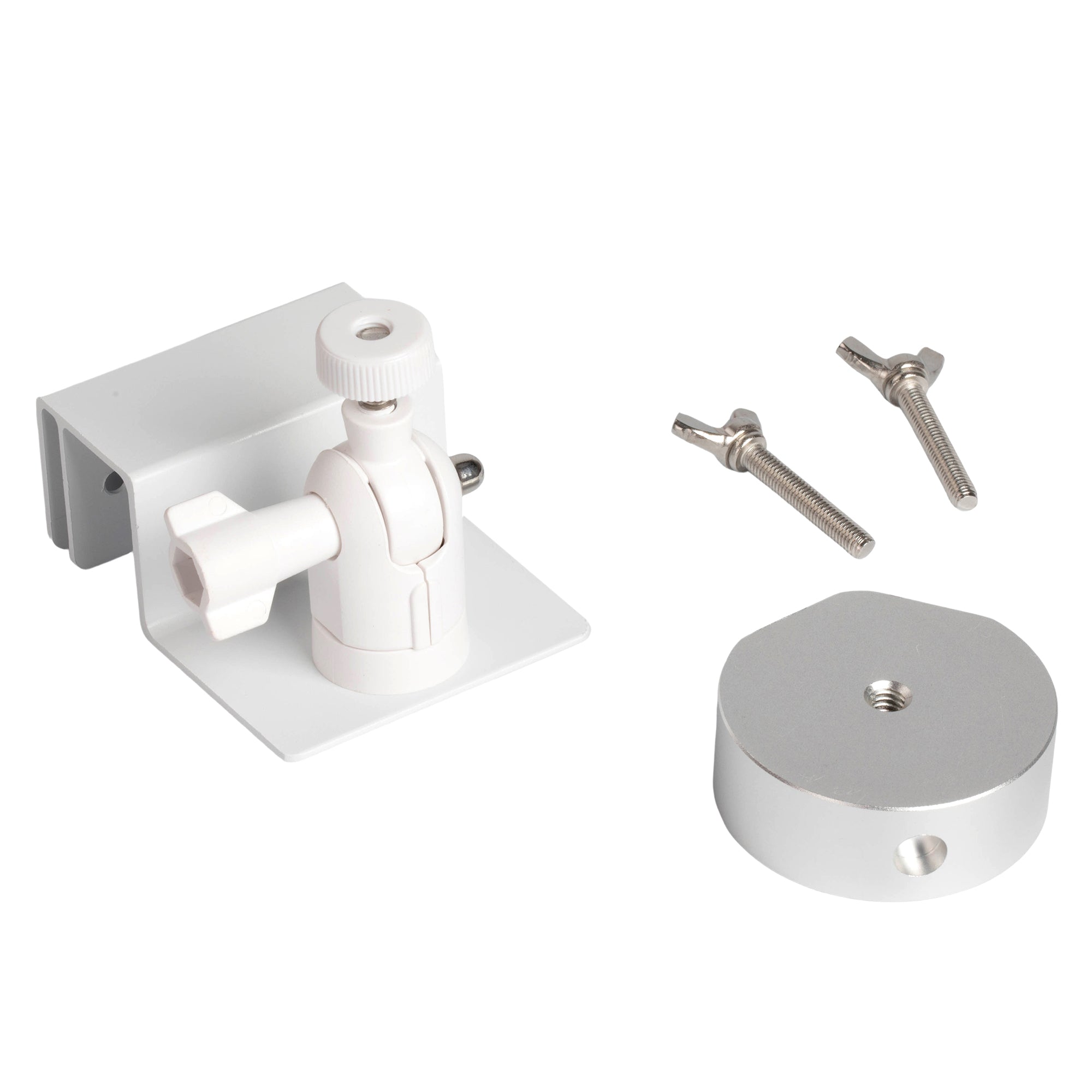 High-Tension Thumb Screws Clamp onto Gutters/Eaves, No Drilling, Zero Damage to Property.