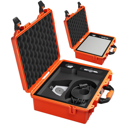 Orange Hard Travel Case Compatible with Starlink Mini