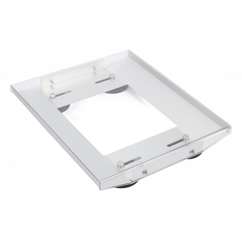 Starlink Mini Quad Magnetic Roof Mount, Transparent Shield, Aluminum Frame, for SUV/RV No-Drill Mounting.