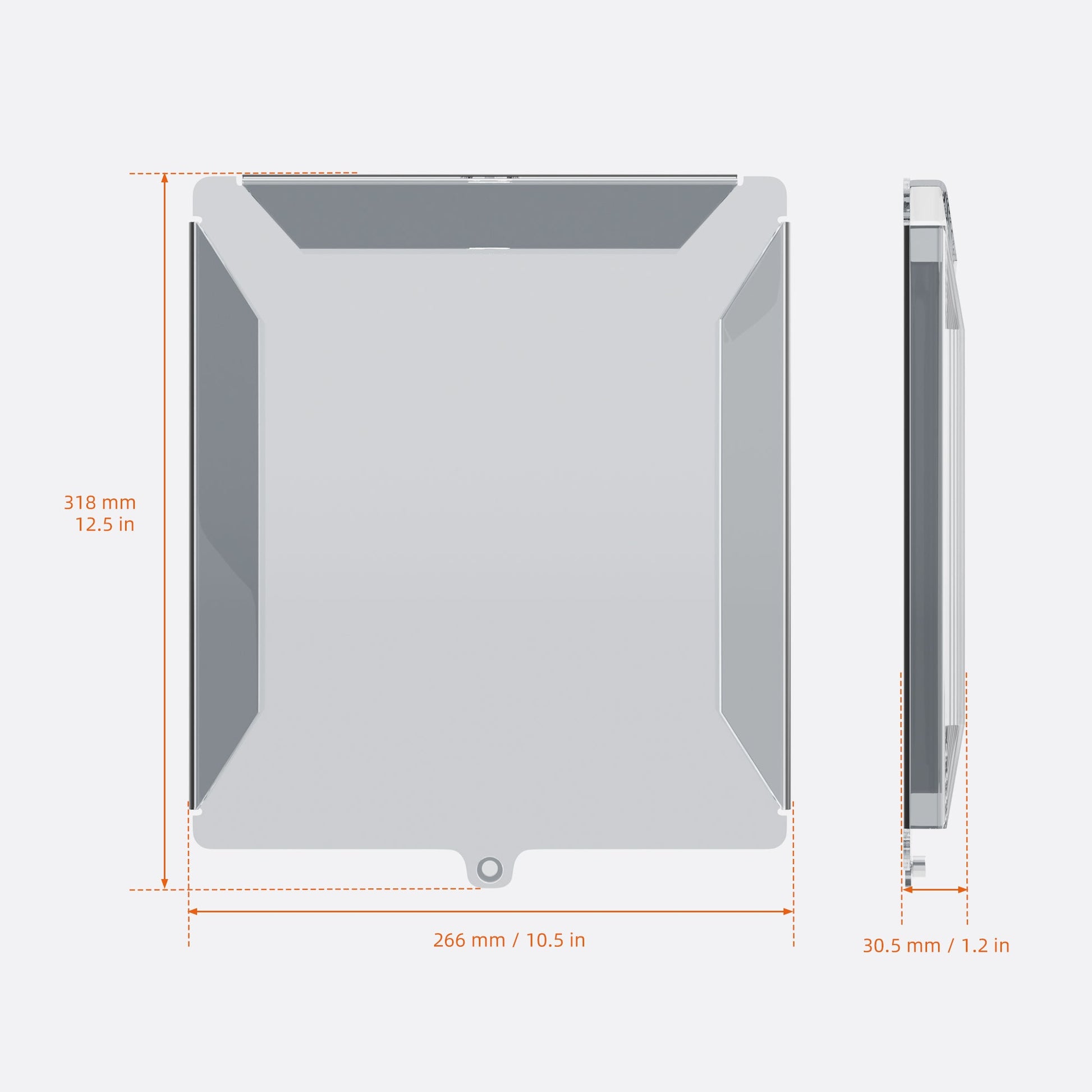 RF-Transparent Engineering Diagram: 360° Physical Barrier with Zero Signal Attenuation or Speed Drop.